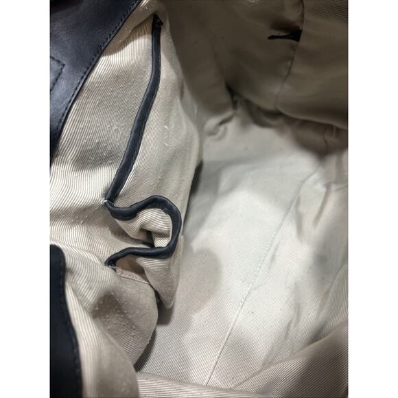 Ann Taylor Bag Black Buttery Leather Tote Size XL Great Quality - Picture 9 of 13